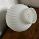 Pleated opaline ceiling circa 1950