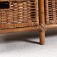 Wicker and rattan chest of drawers with 8 drawers