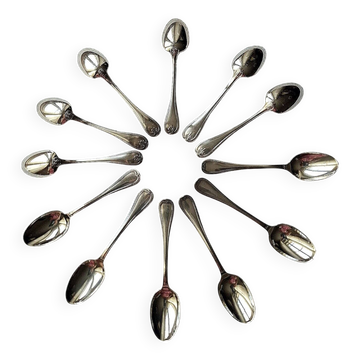 Set of small spoons, Christofle, Malmaison series