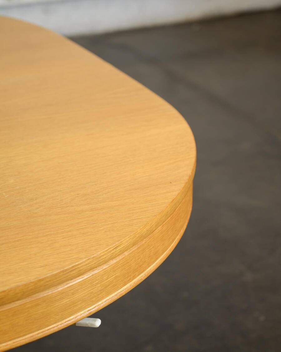 Light oak dining table
