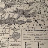 Map of Turkey - 1930