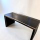 Guido Faleschini's desk for Mariani, black lacquered, 1970s