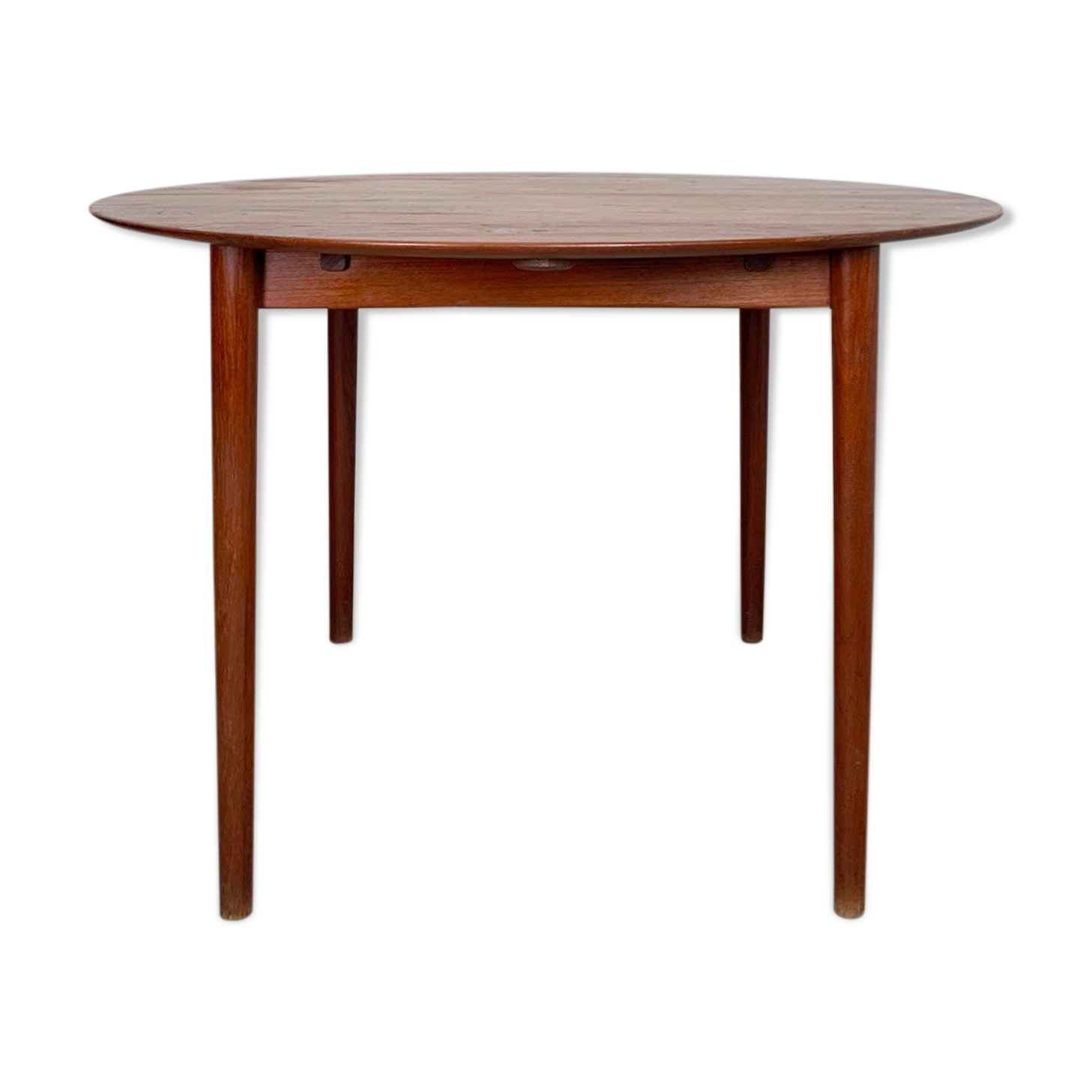 Danish teak dining table by peter Hvidt & Orla Molgaard-nielsen, 1960, model 311, edition Soborg