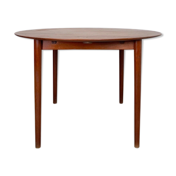 Danish teak dining table by peter Hvidt & Orla Molgaard-nielsen, 1960, model 311, edition Soborg