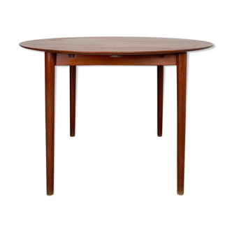 Table à manger danoise en teck par peter Hvidt & Orla Molgaard-Nielsen, modèle 311, édité par Soborg 1960