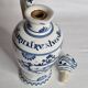 Delft ceramic bottle, Erven Lucas Bols, Amsterdam
