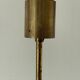 Grey glass chandelier with a brass body, 1960, Italy