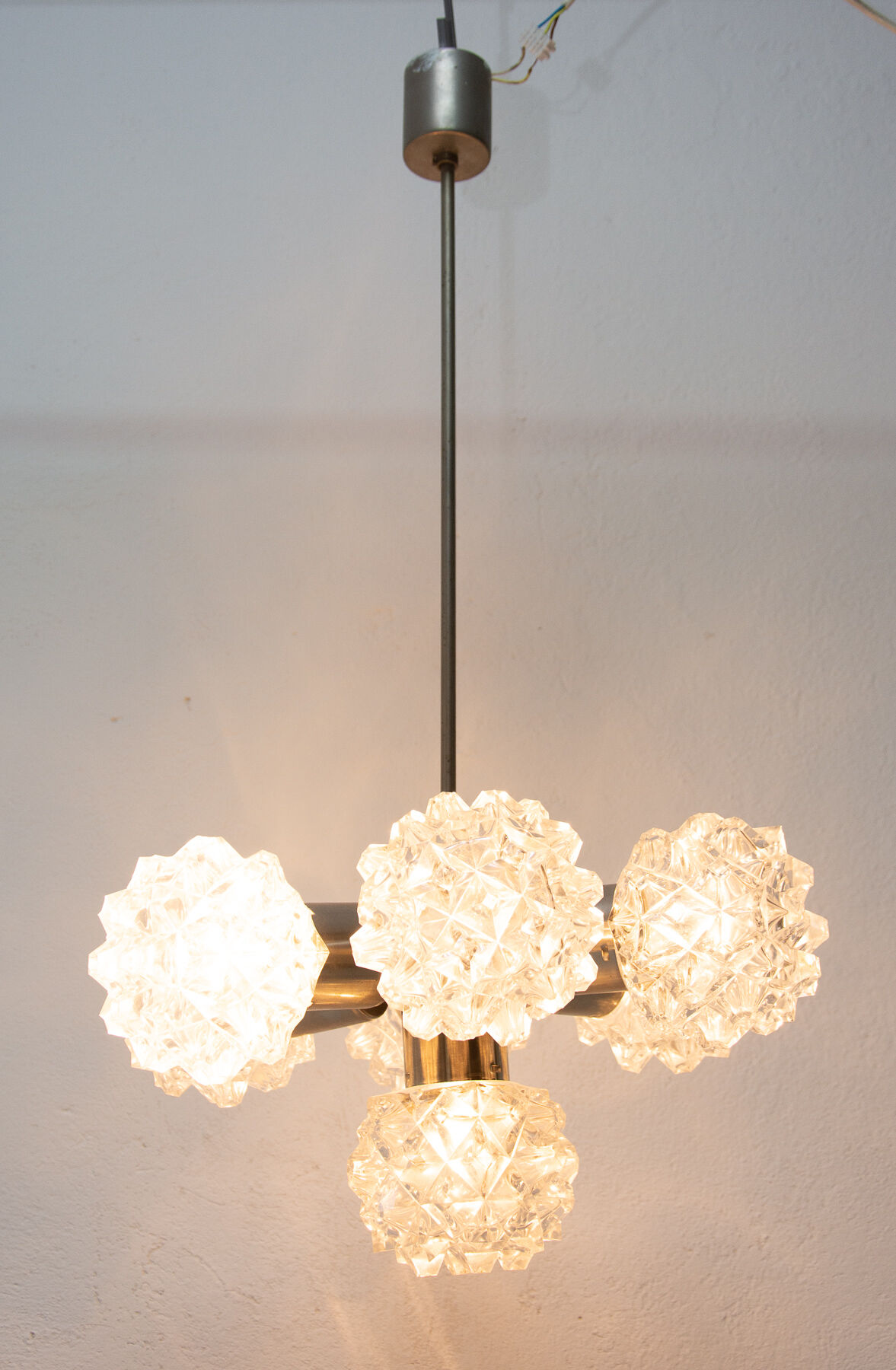 Chandelier for Kamenický Šenov, 1970