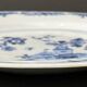 Assiette en bleu de Chine XVIII ou XIXe Décor bleu et blanc