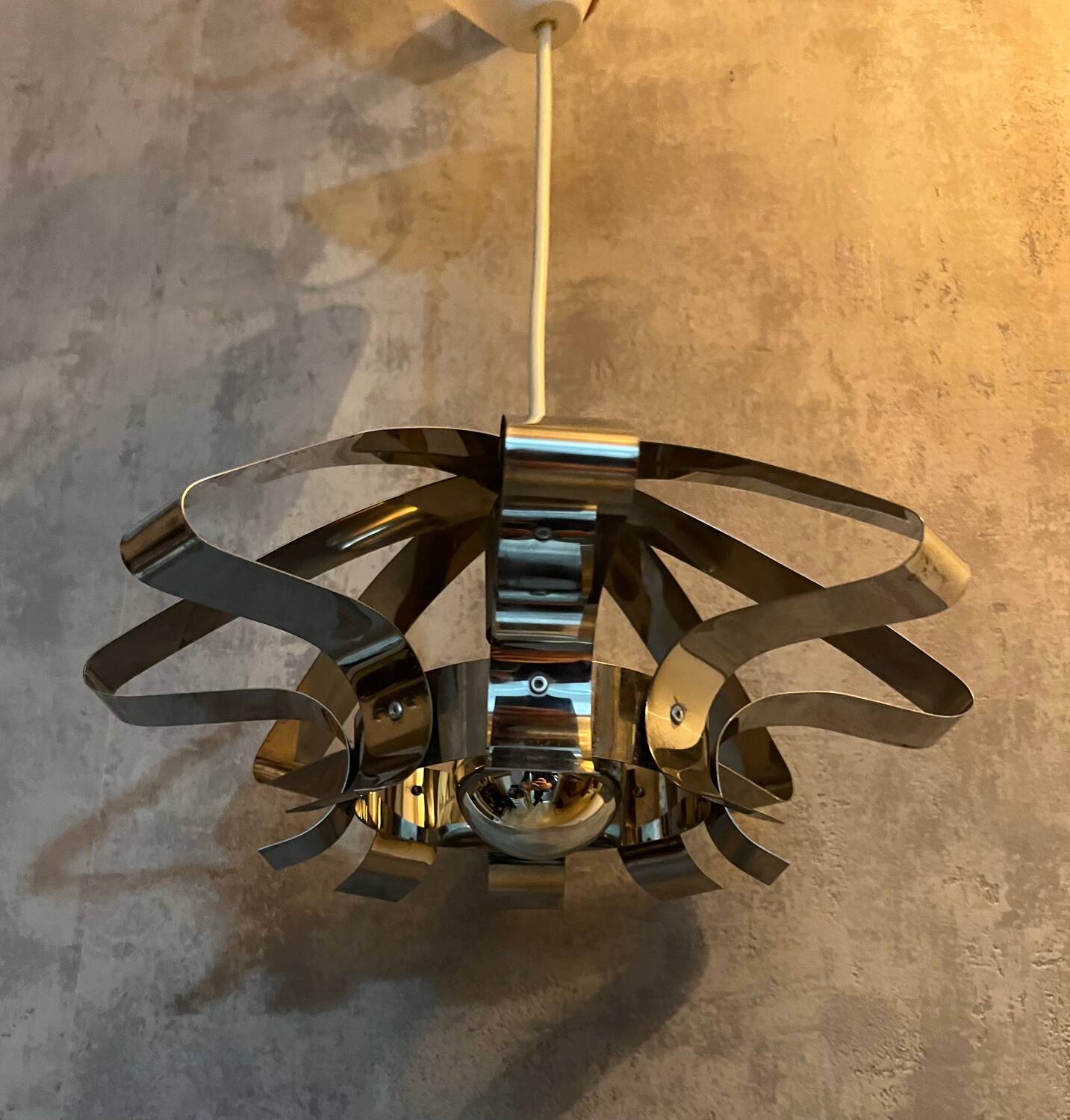 Space age pendant lamp year 70/80