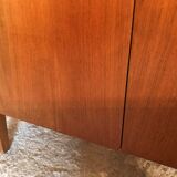 Vintage style scandi enfilade in blond walnut veneer