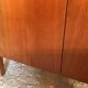 Vintage style scandi enfilade in blond walnut veneer