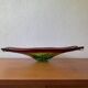 Large Murano crystal bowl from the 60s