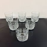 Set of 6 Luminarc Quadrille whisky glasses - Brand new condition