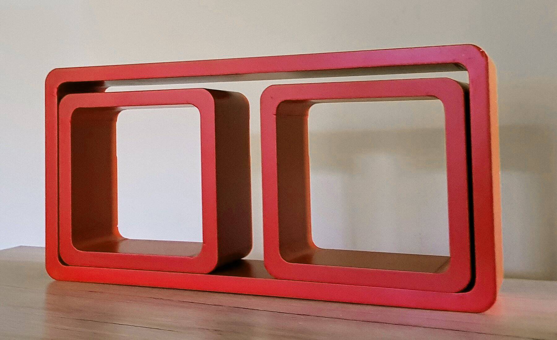 Vintage Shelves • Modular Elements • Lacquered Wood • 1980