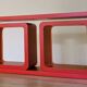 Etagères Vintage • Éléments modulables • Bois Laqué • 1980