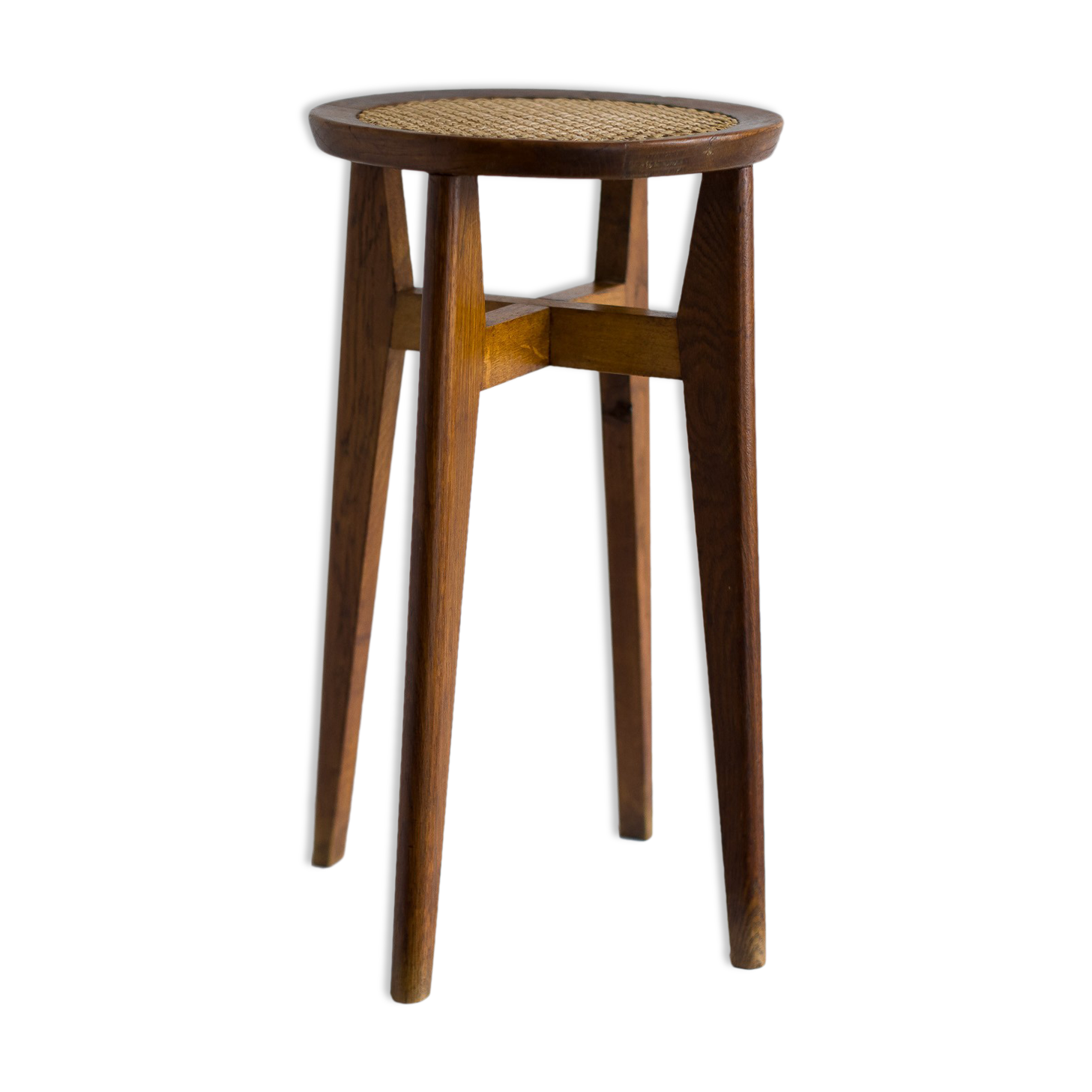 Oak stool and cannage