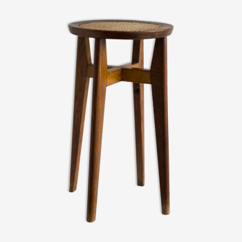 Oak stool and cannage