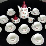 Vintage coffee service ARABIA of FINLAND 25 pieces