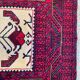 Vintage persian carpet belutch 97x187 cm