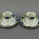 Vintage Limoges porcelain coffee service Atelier Descotte. Redrink . Barranger
