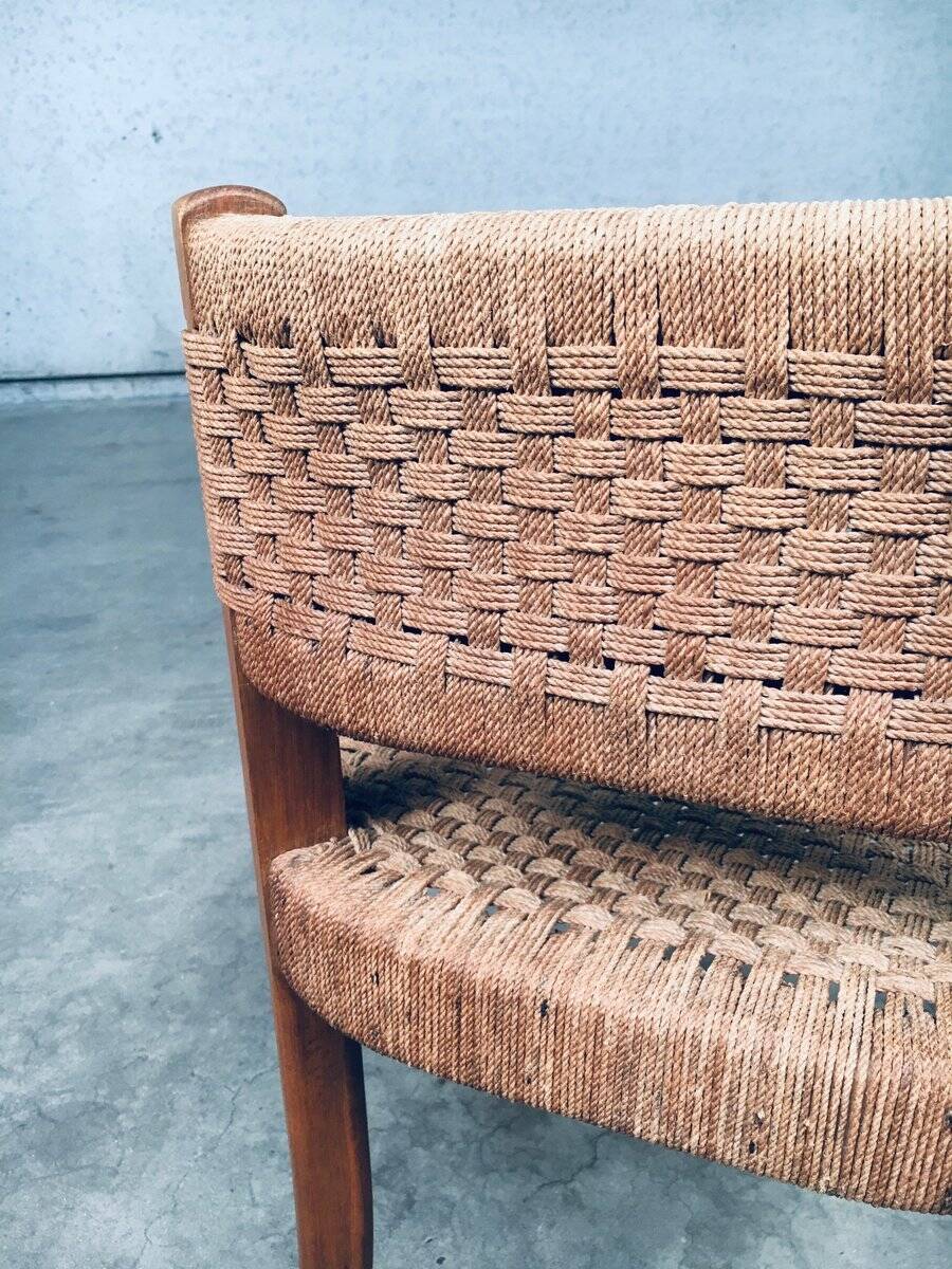 Mid-Century Rope Side Chair, Sweden, 1960s
