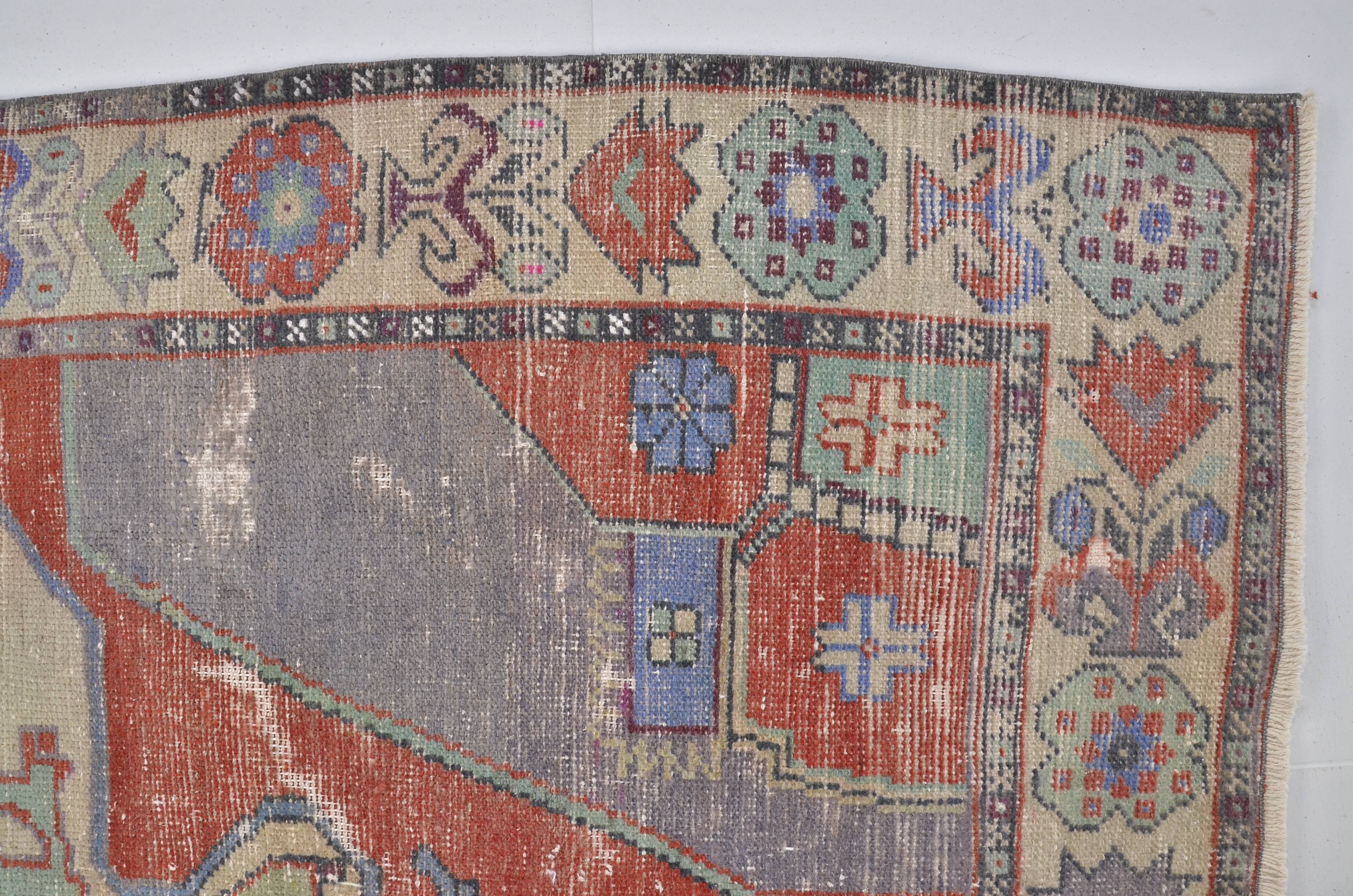Oushak Floor Hnamdade Vintage Carpet sku 1342