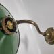 Wall light in enamelled sheet metal