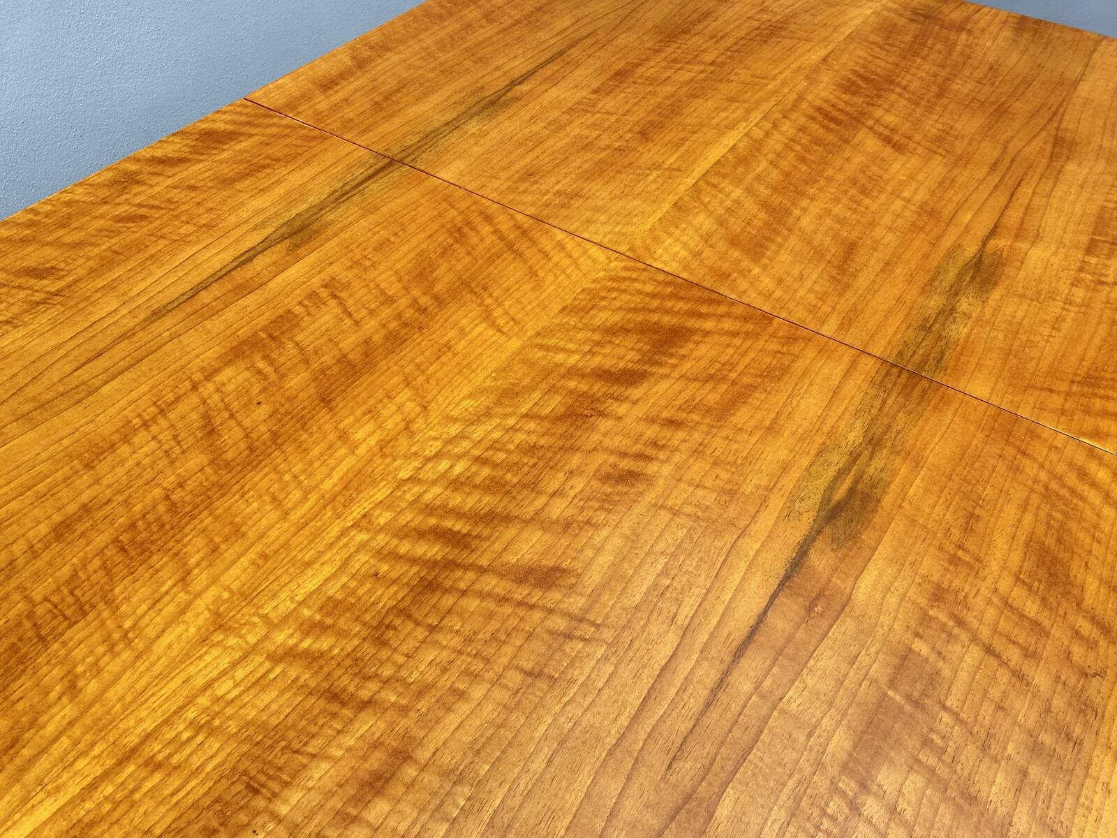Table à manger réglable en noyer par Setona, années 1950, Tchécoslovaquie