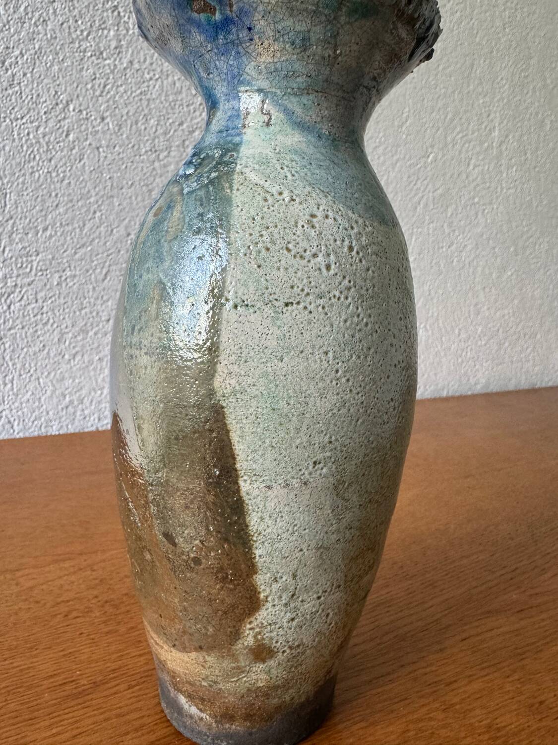 Vintage raku vase