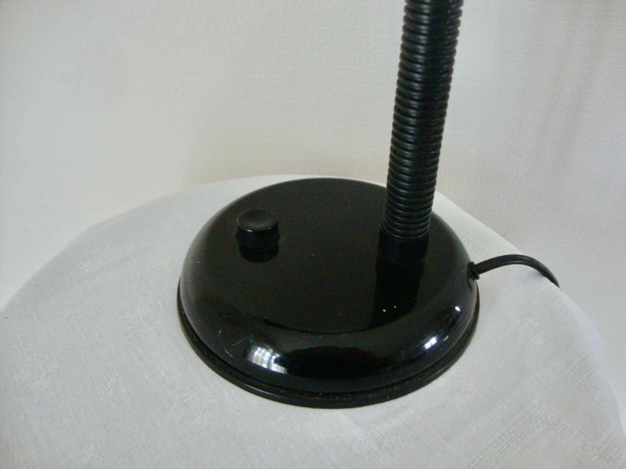 Black vintage office lamp