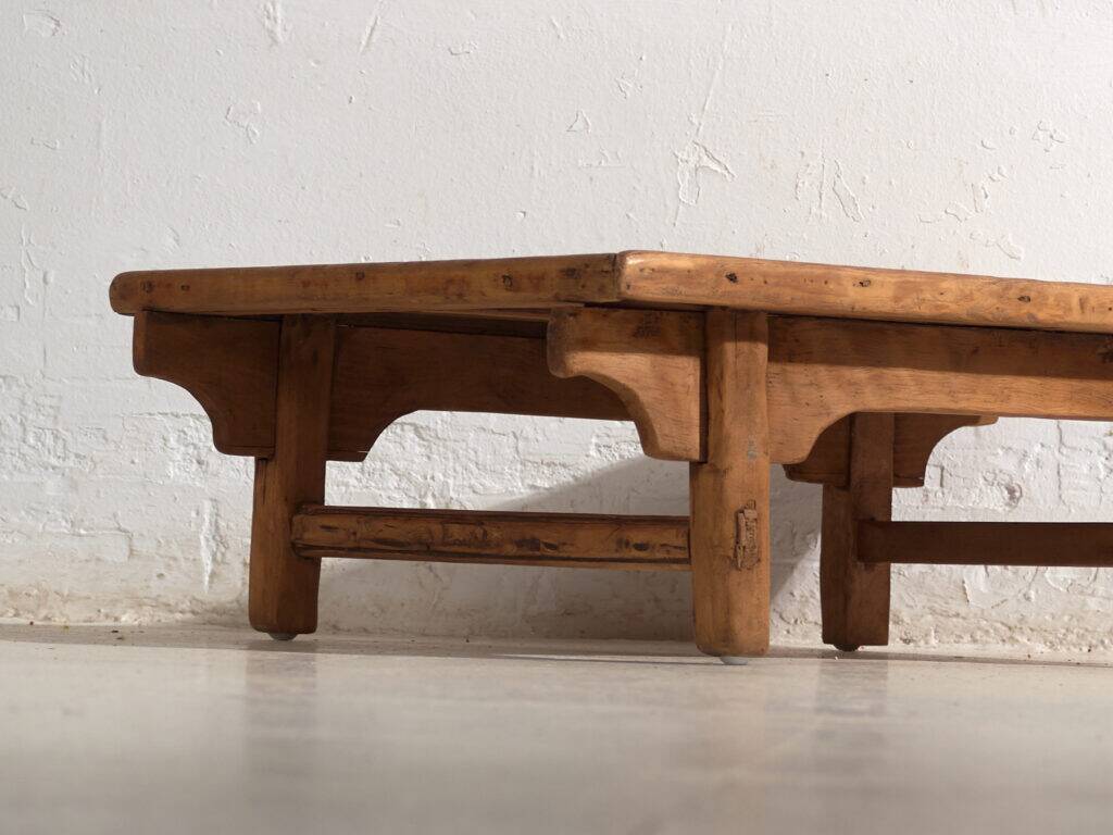 Antique pine coffee table – China, circa 1930