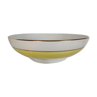 French vintage Orchies salad bowl from Moulin des Loups