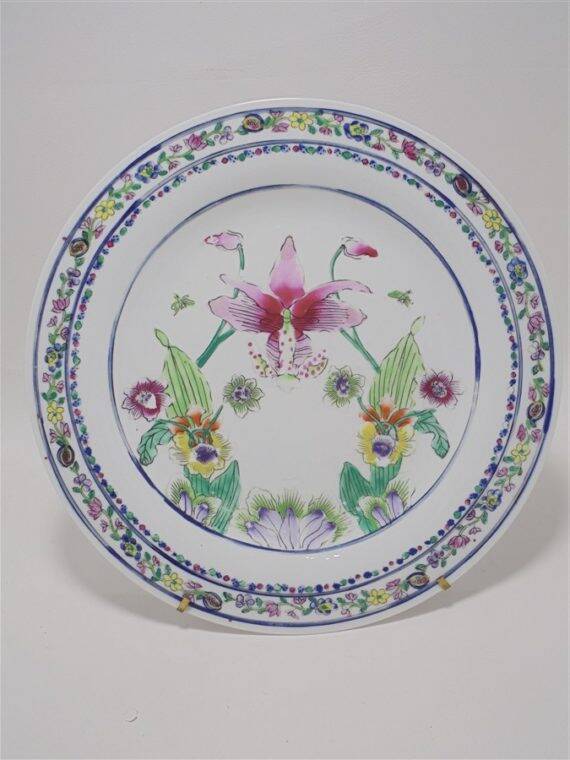 Chinese porcelain plates