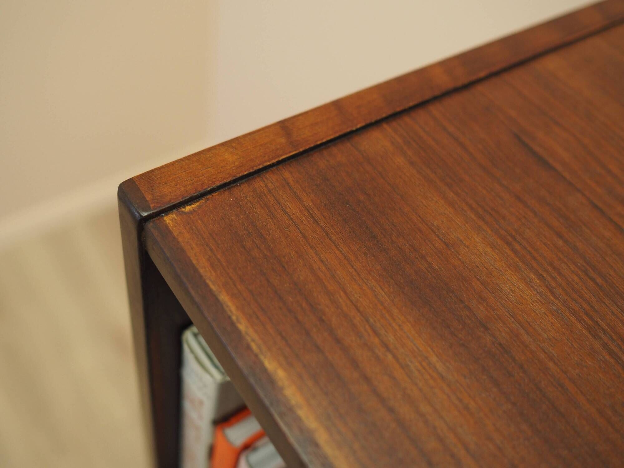 Bookcase with bar cabinet, rosewood veneer, Denmark, 1970s