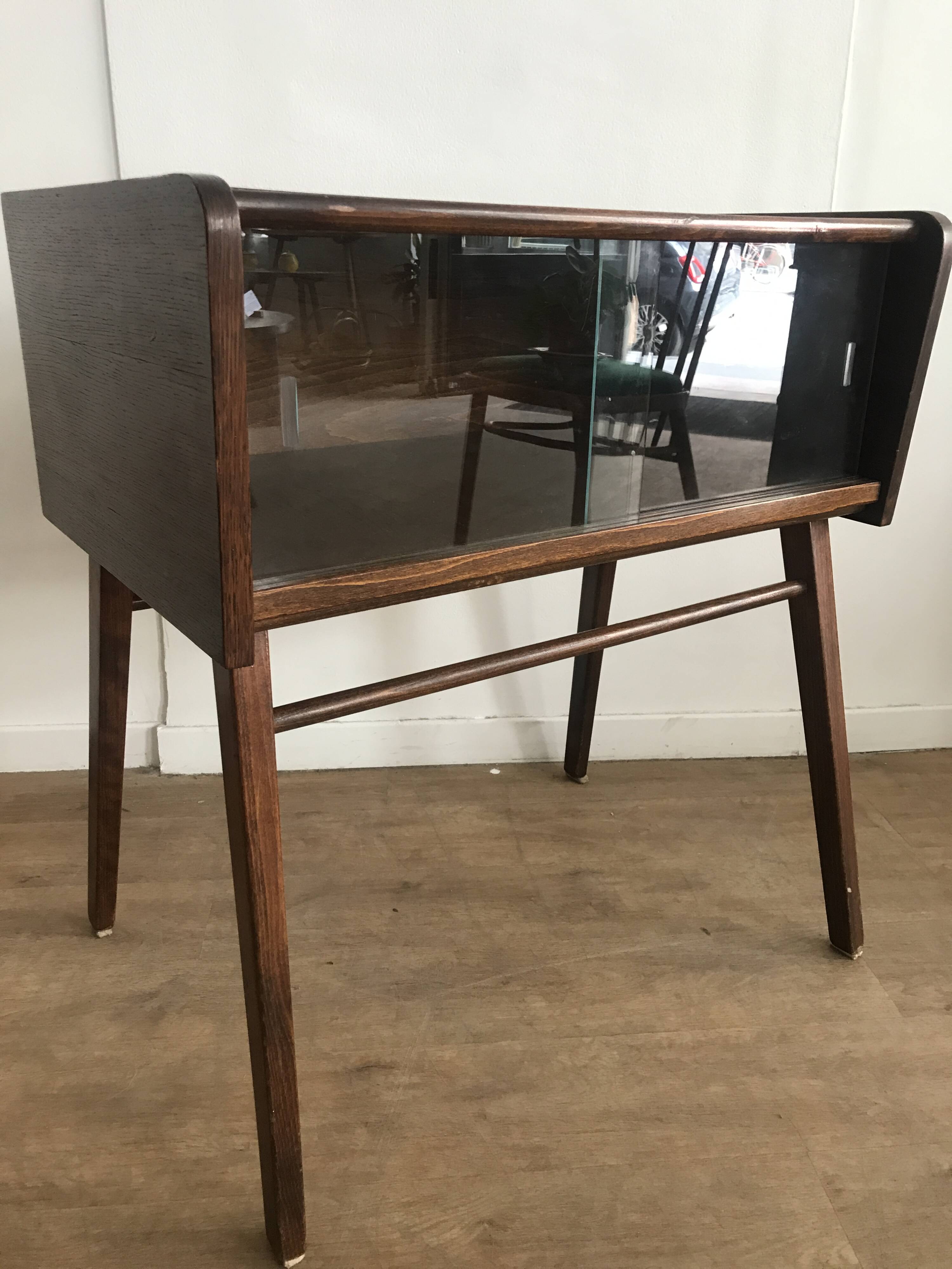 Glazed accent furniture