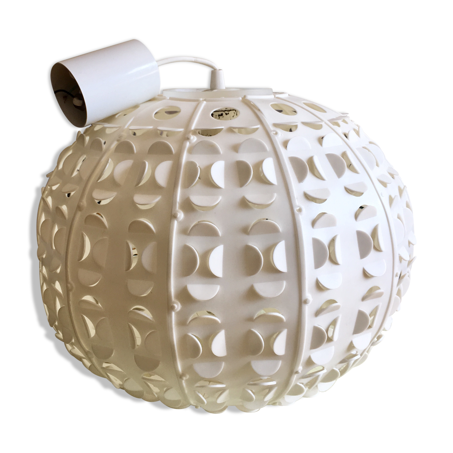 Ball space age hanging lamp 1970