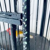 Vintage wooden birdcage