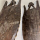Paire de masques ancien collection art africain
