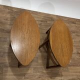 Pair of Scandinavian teak bedside tables