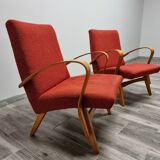 Pair of armchairs by Frantisek Jirak for tatra