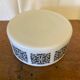 Antique White Opaline Wall Light + Vintage Black Baroque Decor