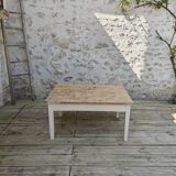 Table basse en bois massif