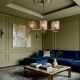 Glass and Brass Chandelier – Kalmar Design (Austria) - Circa 1960