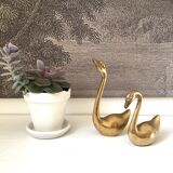 Brass swan duo