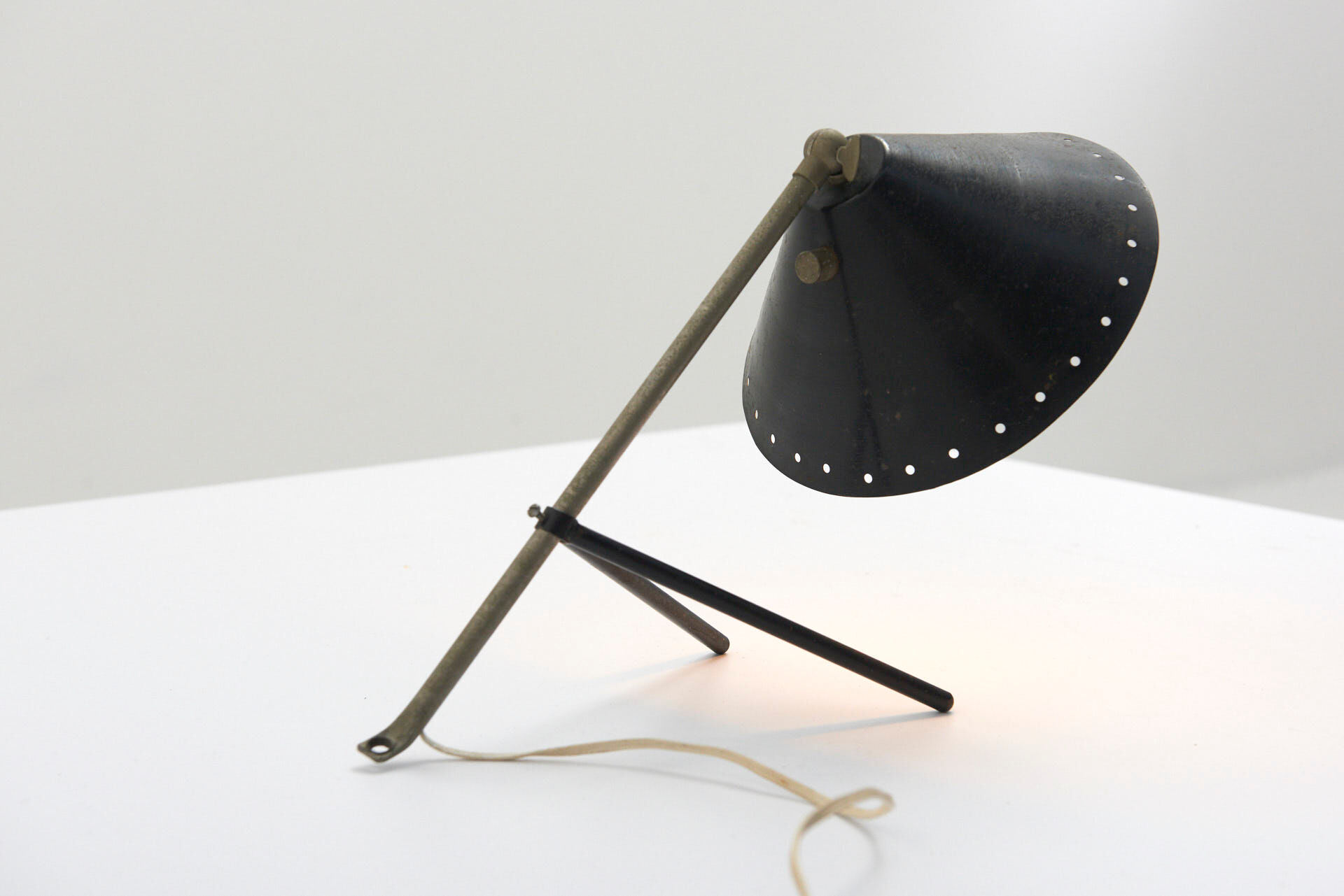 'Pinocchio' Table Lamp by Herman Busquet for Hala Zeist, Netherlands - 1950's