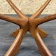1960s 1970s Teak Coffee Table T118 by Illum Wikkelso for Niels Eilersen