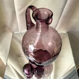 Liquor or drop service in hartzwiller crystal of purple color