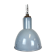 Bauhaus Grey Enamel Industrial Pendant Lamp, 1950s