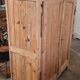 Antique fir wardrobe
